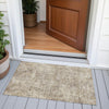 Piper Looms Chantille Abstract ACN2061 Taupe Machine Washable Area Rug Scatter Outdoor Lifestyle Image Feature
