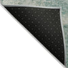 Piper Looms Chantille Abstract ACN2061 Teal Machine Washable Area Rug Backing Image