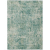 Piper Looms Chantille Abstract ACN2061 Teal Machine Washable Area Rug main image
