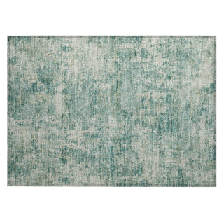Piper Looms Chantille Abstract ACN2061 Teal Machine Washable Area Rug Scatter Main Image
