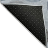 Piper Looms Chantille Geometric ACN2062 Blue Machine Washable Area Rug Backing Image