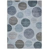Piper Looms Chantille Geometric ACN2062 Blue Machine Washable Area Rug main image