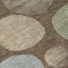 Piper Looms Chantille Geometric ACN2062 Chocolate Machine Washable Area Rug Swatch Image