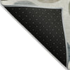 Piper Looms Chantille Geometric ACN2062 Ivory Machine Washable Area Rug Backing Image