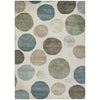 Piper Looms Chantille Geometric ACN2062 Ivory Machine Washable Area Rug main image