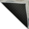 Piper Looms Chantille Geometric ACN2062 Khaki Machine Washable Area Rug Backing Image