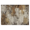 Piper Looms Chantille Abstract ACN2064 Brown Machine Washable Area Rug Scatter Main Image