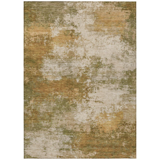 Piper Looms Chantille Abstract ACN2064 Copper Machine Washable Area Rug main image