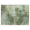Piper Looms Chantille Abstract ACN2065 Aloe Machine Washable Area Rug Scatter Main Image