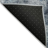 Piper Looms Chantille Abstract ACN2065 Blue Machine Washable Area Rug Backing Image