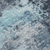Piper Looms Chantille Abstract ACN2065 Blue Machine Washable Area Rug Swatch Image