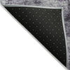 Piper Looms Chantille Abstract ACN2065 Purple Machine Washable Area Rug Backing Image