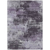 Piper Looms Chantille Abstract ACN2065 Purple Machine Washable Area Rug main image