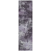 Piper Looms Chantille Abstract ACN2065 Purple Machine Washable Area Rug Runner Main Image