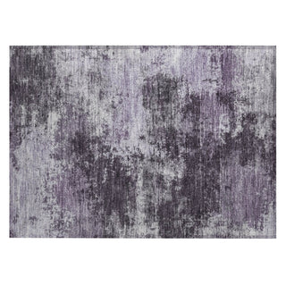 Piper Looms Chantille Abstract ACN2065 Purple Machine Washable Area Rug Scatter Main Image