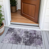 Piper Looms Chantille Abstract ACN2065 Purple Machine Washable Area Rug Scatter Outdoor Lifestyle Image Feature