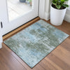 Piper Looms Chantille Abstract ACN2065 Sage Machine Washable Area Rug Scatter Lifestyle Image Feature