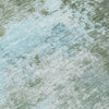 Piper Looms Chantille Abstract ACN2065 Sage Machine Washable Area Rug Swatch Image