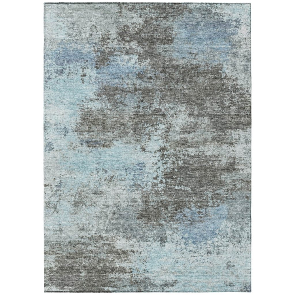 Piper Looms Chantille Abstract ACN2065 Taupe Machine Washable Area Rug main image