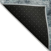 Piper Looms Chantille Abstract ACN2065 Teal Machine Washable Area Rug Backing Image