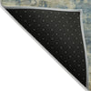 Piper Looms Chantille Abstract ACN2066 Blue Machine Washable Area Rug Backing Image