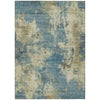 Piper Looms Chantille Abstract ACN2066 Blue Machine Washable Area Rug main image