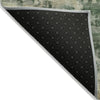 Piper Looms Chantille Abstract ACN2066 Fern Machine Washable Area Rug Backing Image