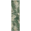 Piper Looms Chantille Abstract ACN2066 Fern Machine Washable Area Rug Runner Main Image