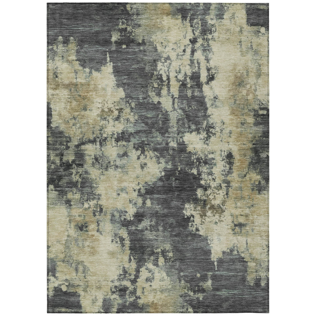 Piper Looms Chantille Abstract ACN2066 Gray Machine Washable Area Rug main image