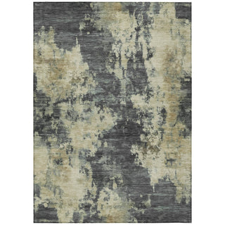 Piper Looms Chantille Abstract ACN2066 Gray Machine Washable Area Rug main image