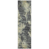 Piper Looms Chantille Abstract ACN2066 Gray Machine Washable Area Rug Runner Main Image