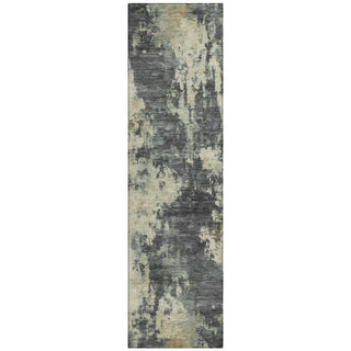 Piper Looms Chantille Abstract ACN2066 Gray Machine Washable Area Rug Runner Main Image