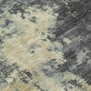 Piper Looms Chantille Abstract ACN2066 Gray Machine Washable Area Rug Swatch Image