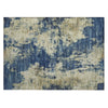 Piper Looms Chantille Abstract ACN2066 Navy Machine Washable Area Rug Scatter Main Image
