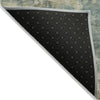Piper Looms Chantille Abstract ACN2066 Teal Machine Washable Area Rug Backing Image