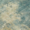 Piper Looms Chantille Abstract ACN2066 Teal Machine Washable Area Rug Swatch Image