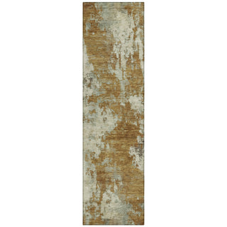 Piper Looms Chantille Abstract ACN2066 Terracotta Machine Washable Area Rug Runner Main Image