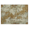 Piper Looms Chantille Abstract ACN2066 Terracotta Machine Washable Area Rug Scatter Main Image