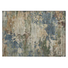 Piper Looms Chantille Abstract ACN2067 Blue Machine Washable Area Rug Scatter Main Image