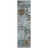 Piper Looms Chantille Abstract ACN2067 Brown Machine Washable Area Rug Runner Main Image