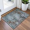 Piper Looms Chantille Abstract ACN2067 Brown Machine Washable Area Rug Scatter Lifestyle Image Feature
