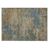 Piper Looms Chantille Abstract ACN2067 Denim Machine Washable Area Rug Scatter Main Image
