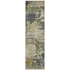 Piper Looms Chantille Abstract ACN2067 Gray Machine Washable Area Rug Runner Main Image
