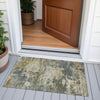 Piper Looms Chantille Abstract ACN2067 Gray Machine Washable Area Rug Scatter Outdoor Lifestyle Image Feature