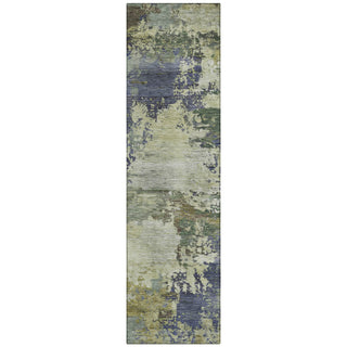 Piper Looms Chantille Abstract ACN2067 Purple Machine Washable Area Rug Runner Main Image