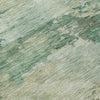 Piper Looms Chantille Abstract ACN2067 Teal Machine Washable Area Rug Swatch Image