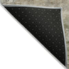 Piper Looms Chantille Abstract ACN2068 Beige Machine Washable Area Rug Backing Image