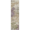 Piper Looms Chantille Abstract ACN2068 Beige Machine Washable Area Rug Runner Main Image