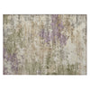Piper Looms Chantille Abstract ACN2068 Beige Machine Washable Area Rug Scatter Main Image