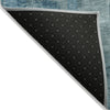 Piper Looms Chantille Abstract ACN2069 Blue Machine Washable Area Rug Backing Image